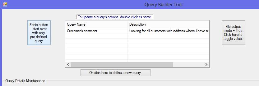 Report Pro - Advanced Tools - Query Builder