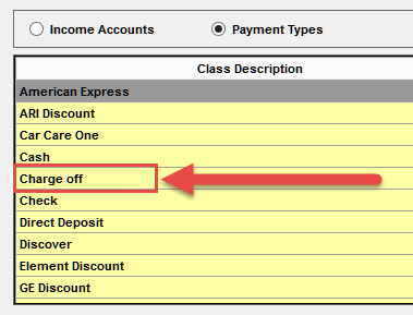 example of different payment types