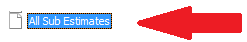 Report Pro And Print / Email All Sub Estimates