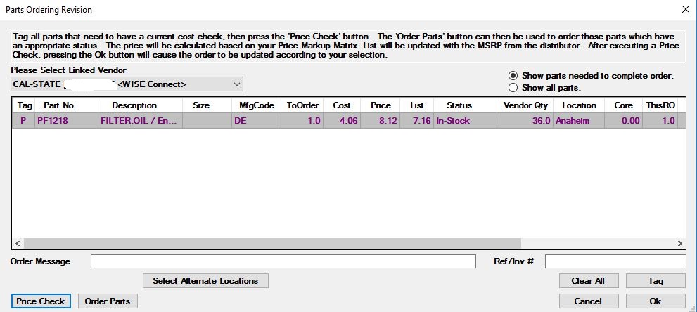 Parts Ordering Issue.JPG